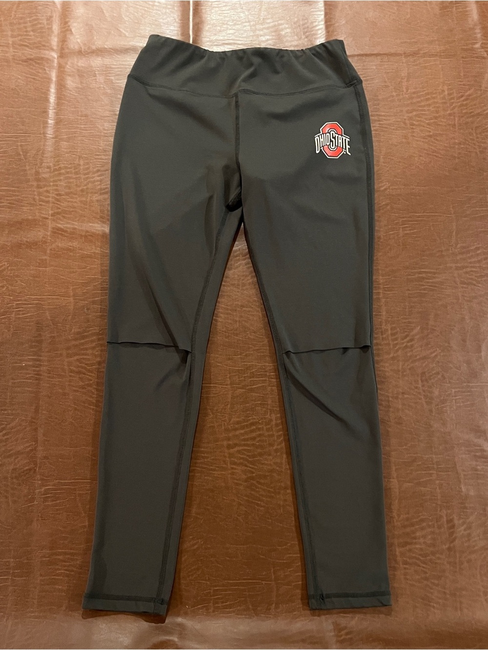Ohio State University Leggings with Knee-Slits - Size Large